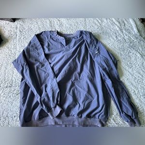 vintage nike windbreaker quarter button up